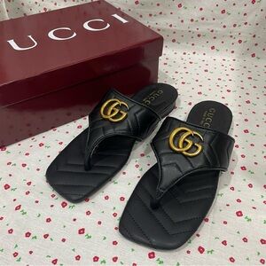 Gucci, Napa, Charlotte sandals size 38